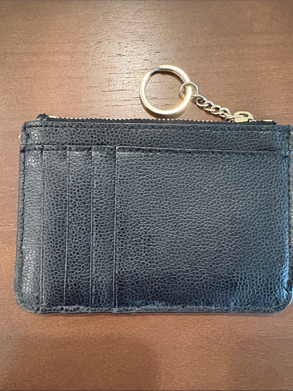 kate spade Black Glitter Keyring Card Case - Picture 2 of 5